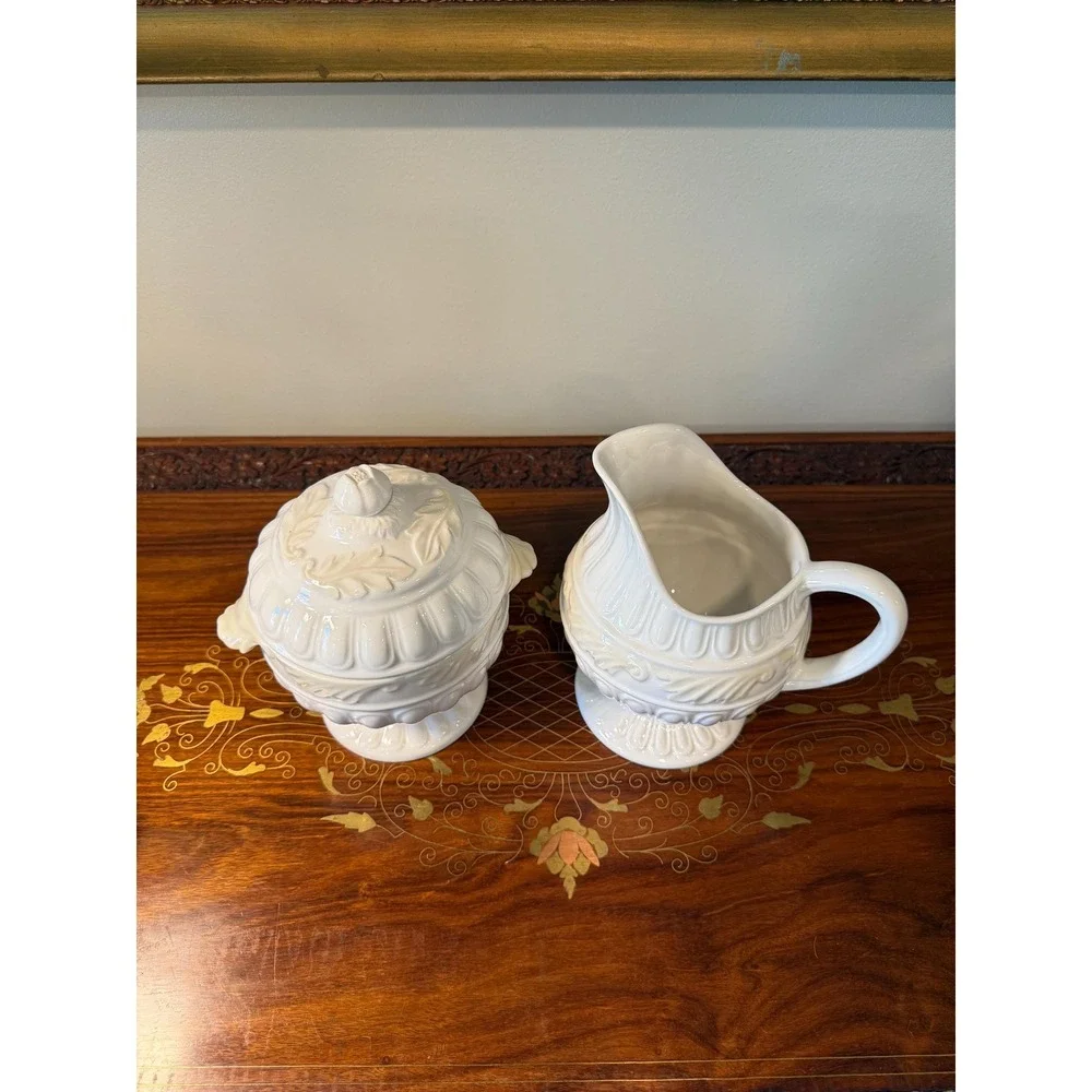 Vintage Lenox Butler's Pantry Creamer‎ and Sugar Bowl Set